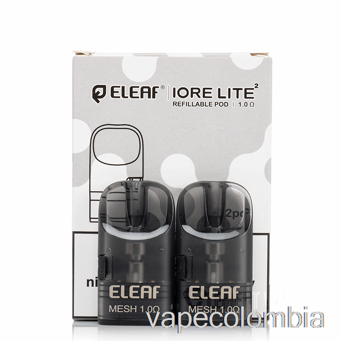 Vape Desechable Eleaf Iore Lite 2 Cápsulas De Repuesto Cápsulas Recargables De 2ml